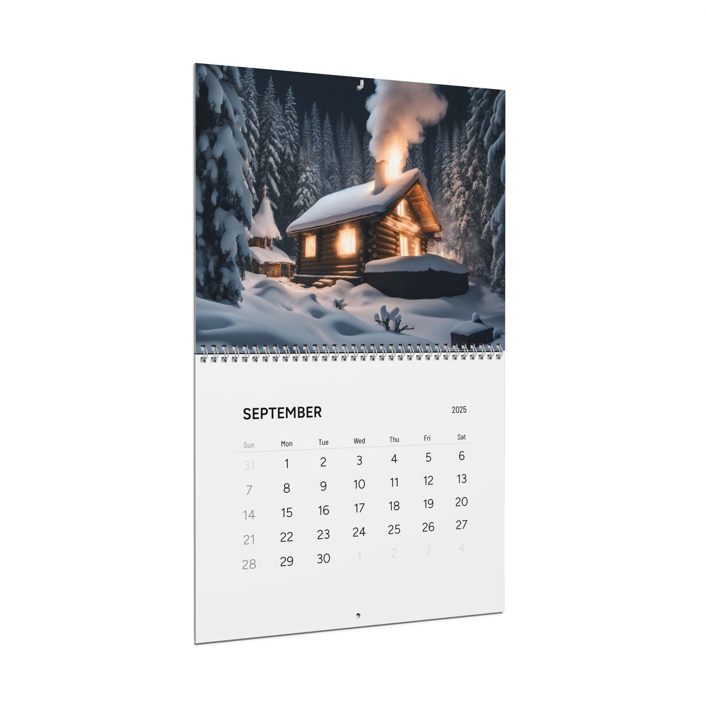 Cozy Cabin / Wall Calendars (2025)