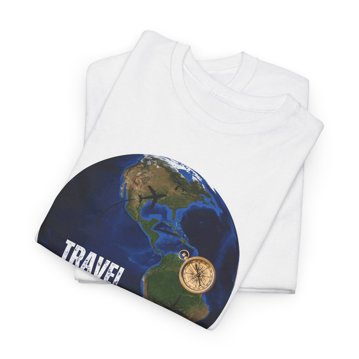 Travel Unisex Heavy Cotton Tee