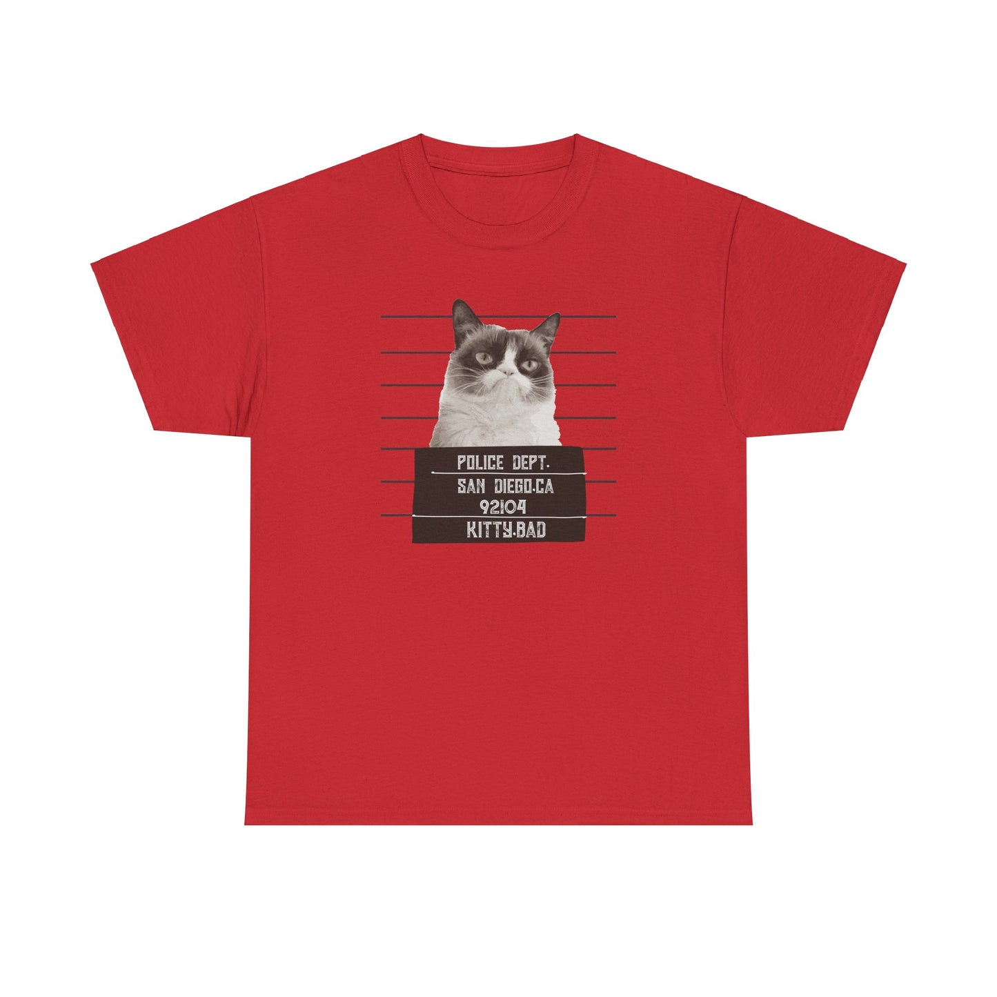 Bad Kitty Unisex Heavy Cotton Tee