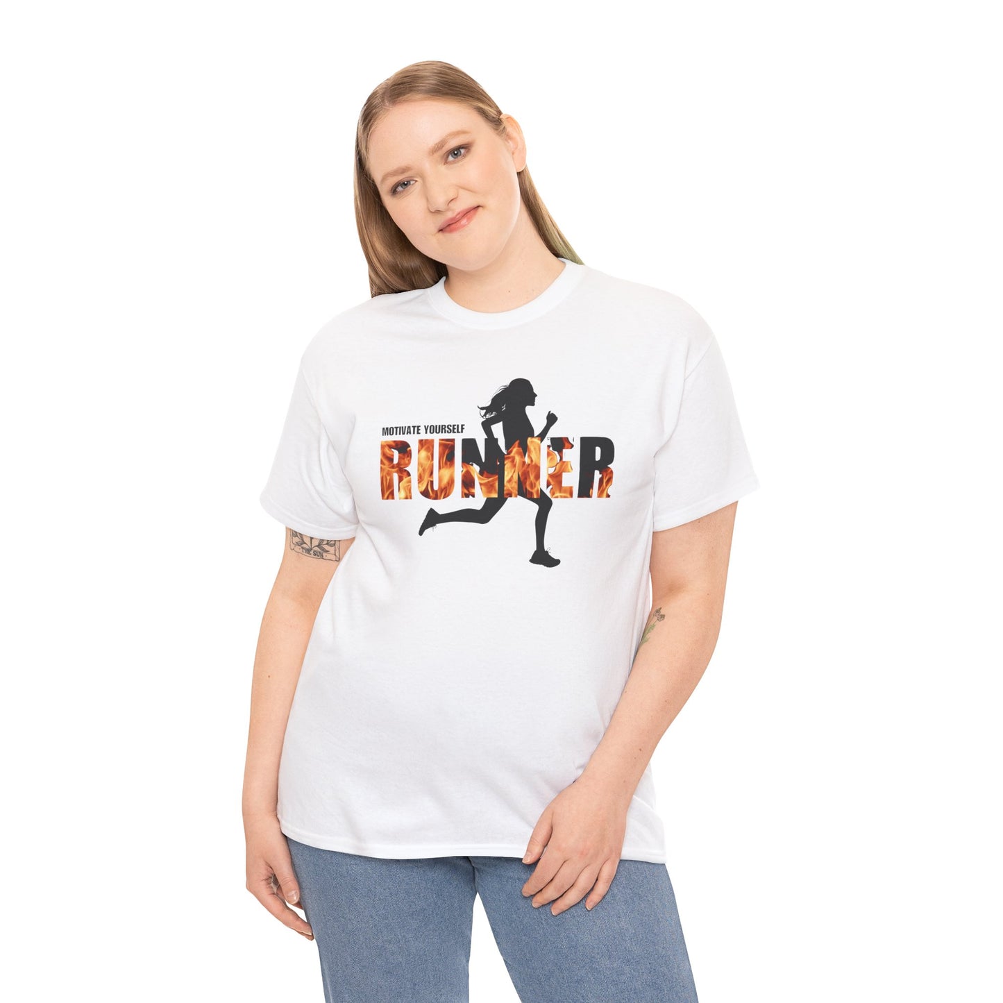 I am a Runner Unisex Heavy Cotton Tee