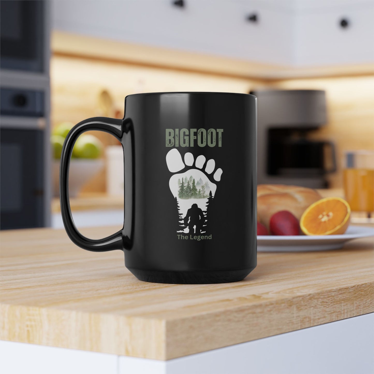 BIGFOOT The Legend / Black Mug, 15oz