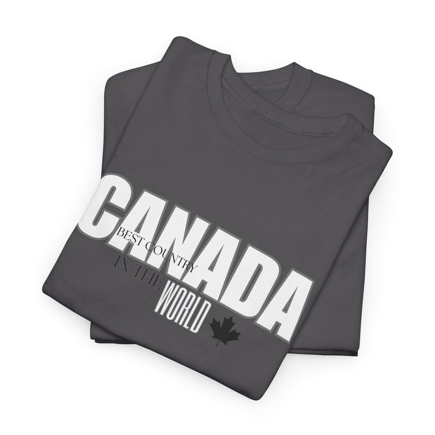 Canada Best Country In The World Unisex Heavy Cotton Tee