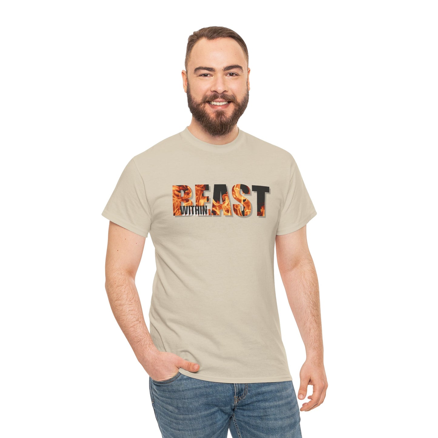 Beast Within Unisex Heavy Cotton Tee