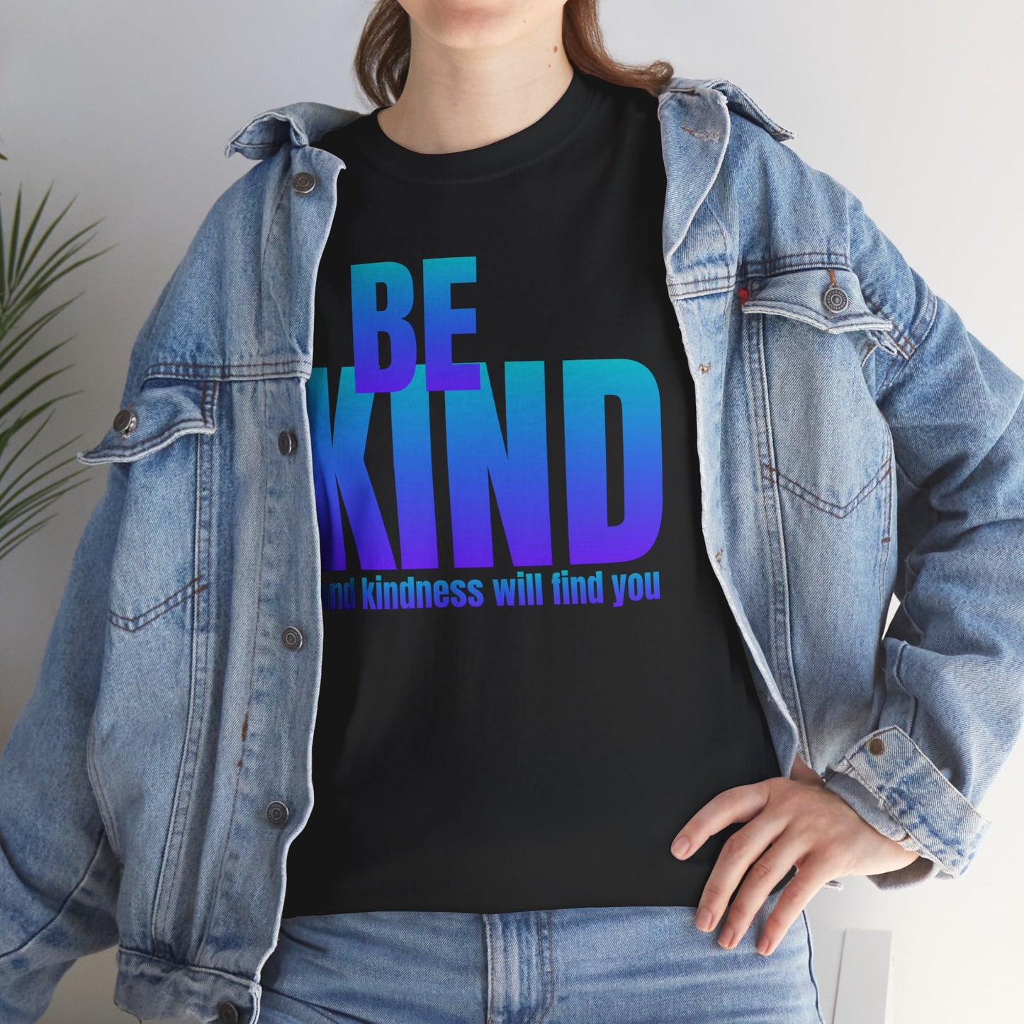 Be kind quote Unisex Heavy Cotton Tee