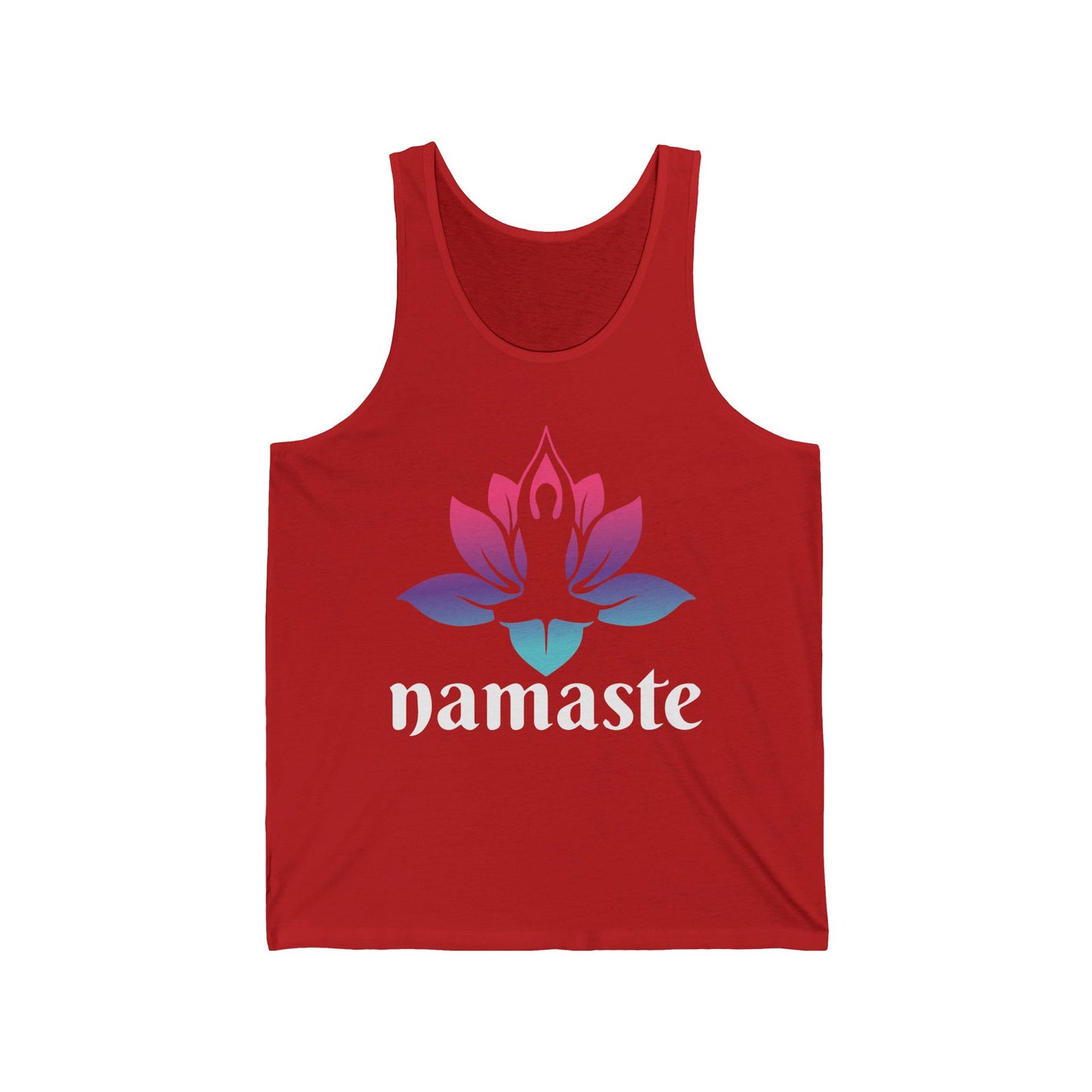 Namaste / Yoga / Unisex Jersey Tank