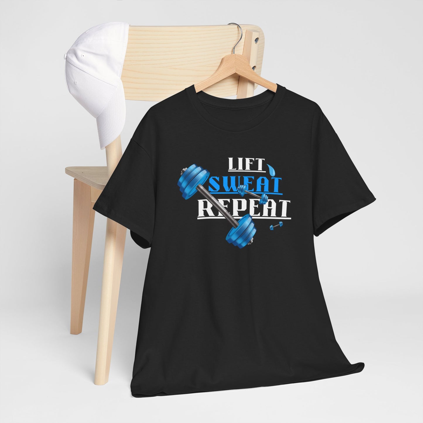 Lift Sweat Repeat Unisex Heavy Cotton Tee