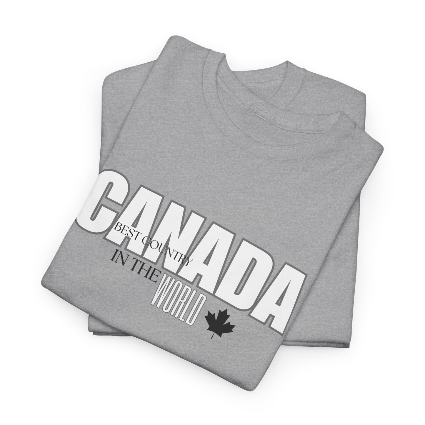 Canada Best Country In The World Unisex Heavy Cotton Tee