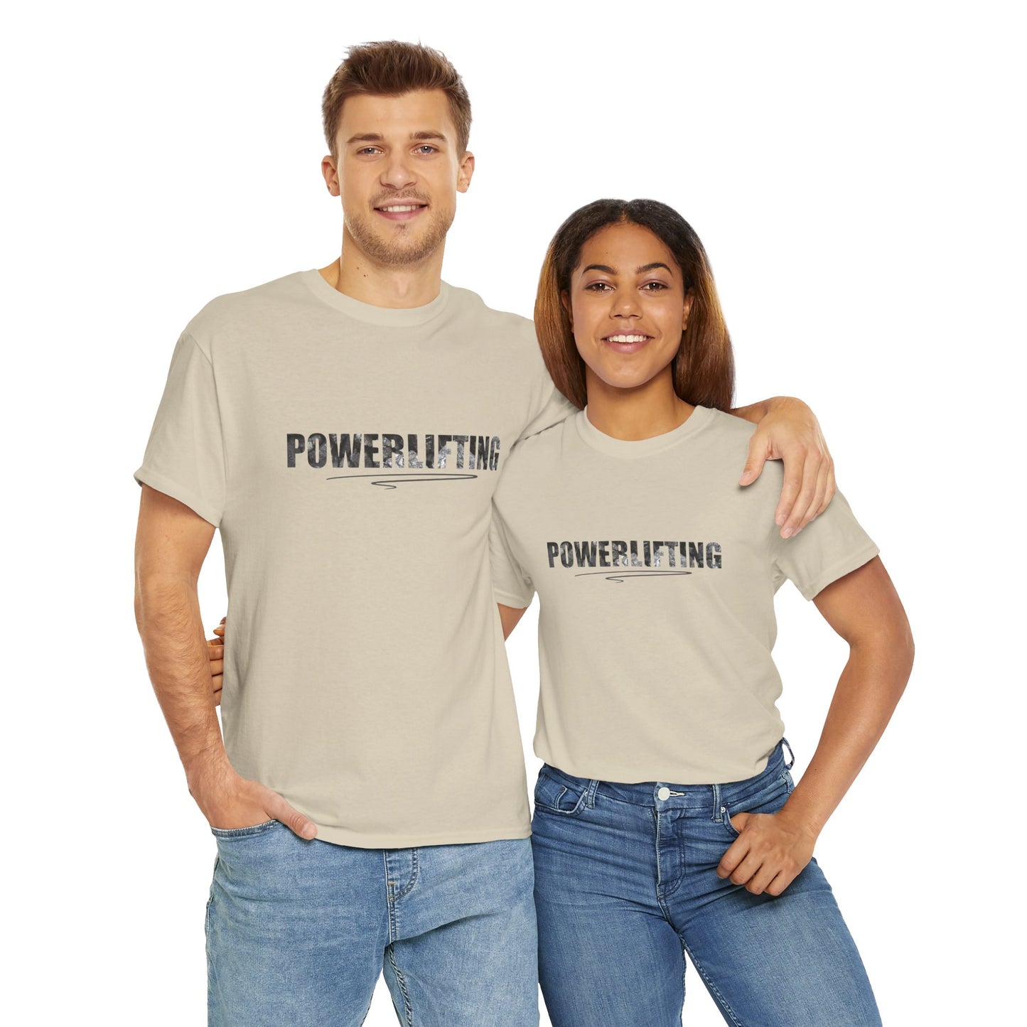 Powerlifting Unisex Heavy Cotton Tee