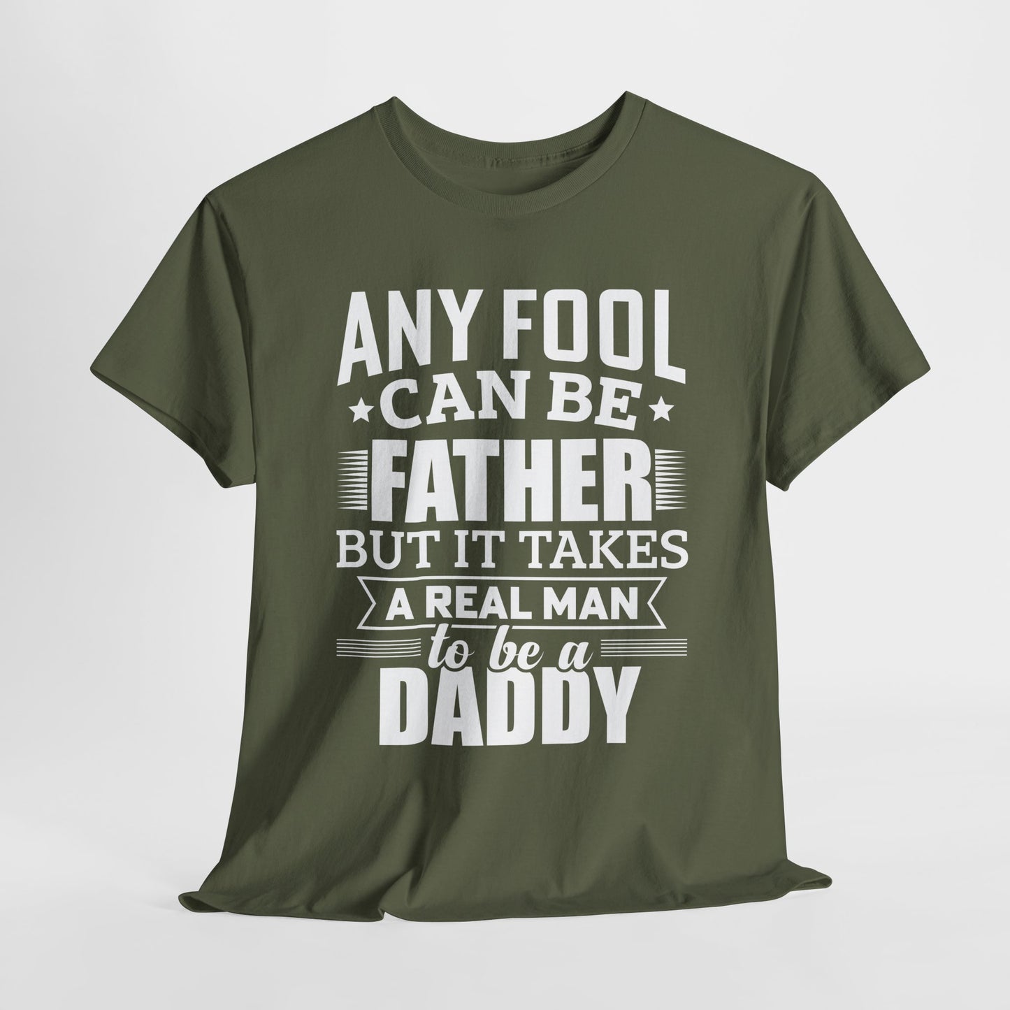 Father Quote Unisex Heavy Cotton Tee