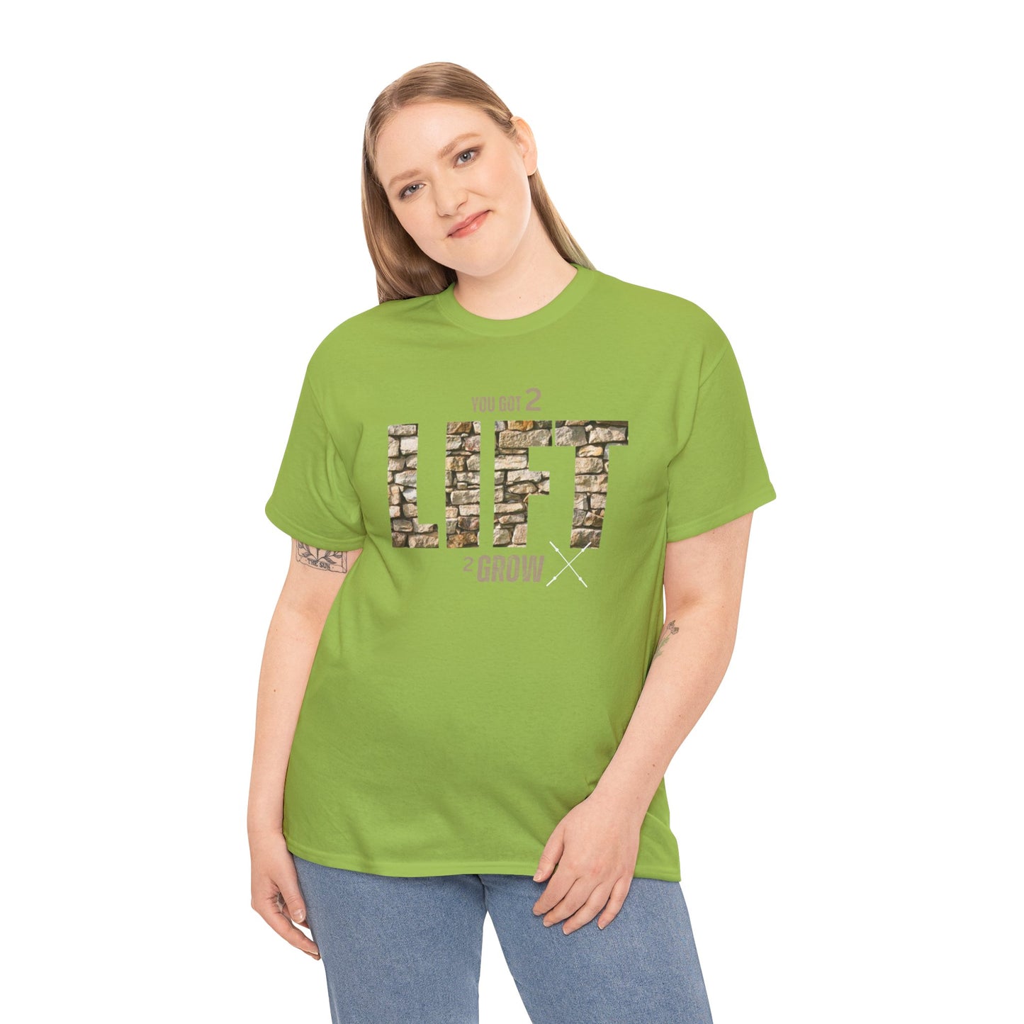 You have 2 LIFT 2 grow Unisex Heavy Cotton Tee