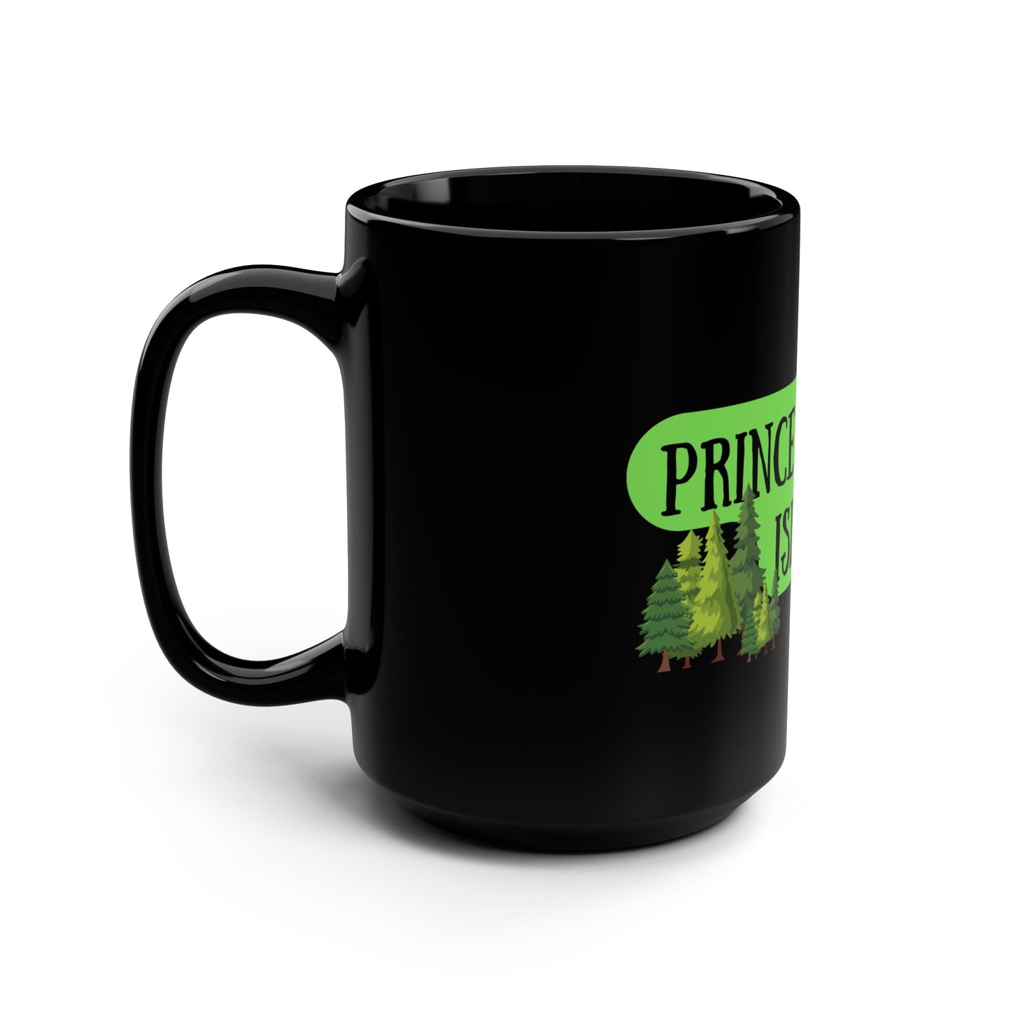 Prince Edward Island / Black Mug, 15oz