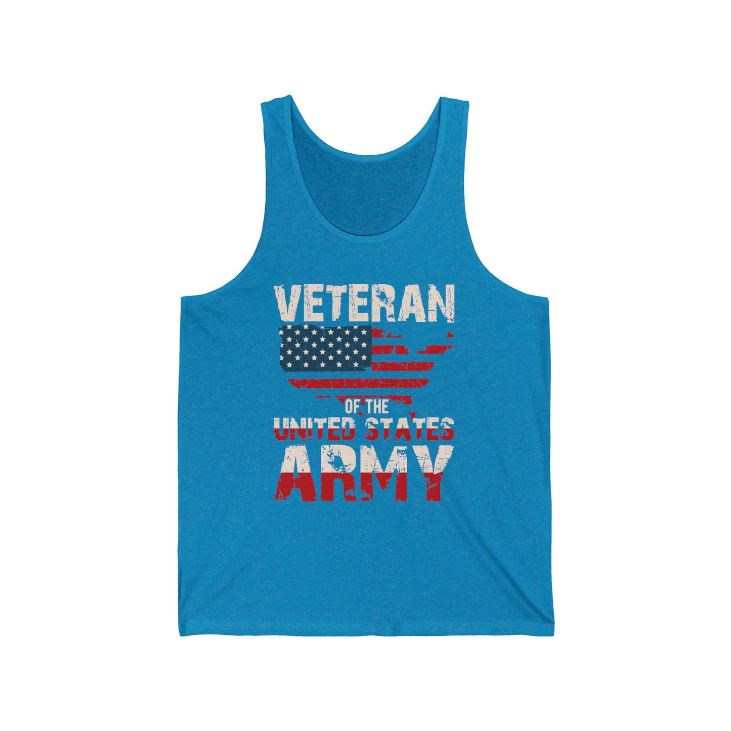 Veteran of the united states army / Unisex Jersey Tank