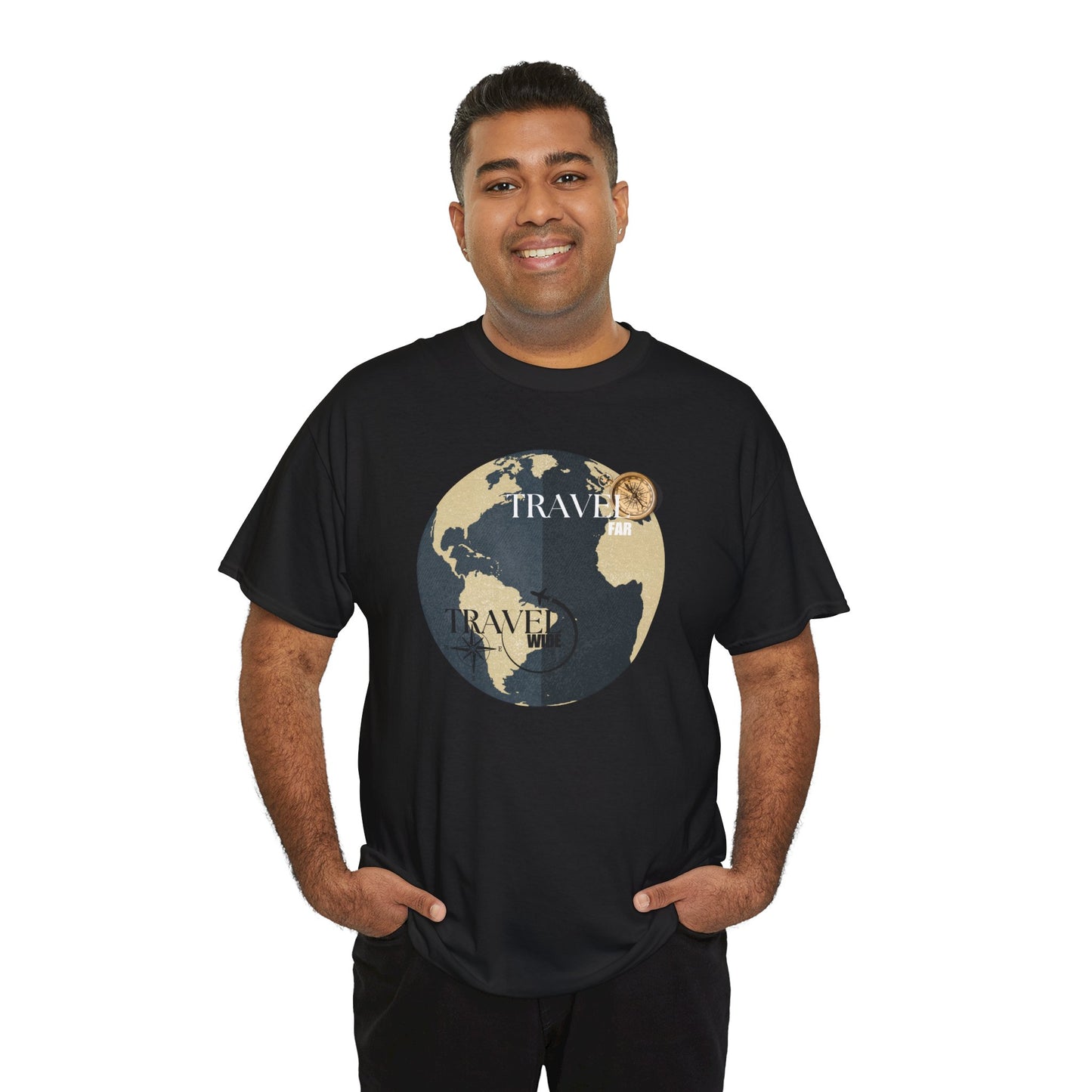 Travel Unisex Heavy Cotton Tee