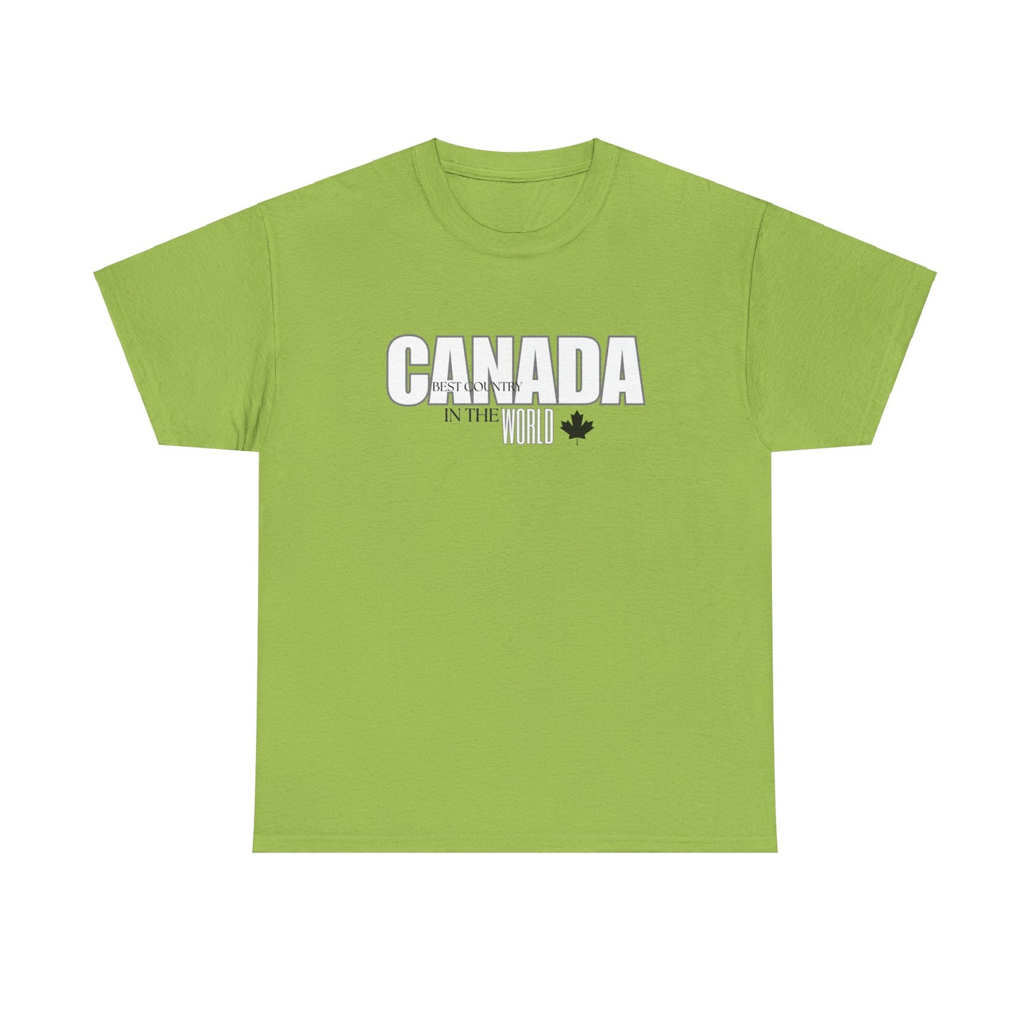 Canada Best Country In The World Unisex Heavy Cotton Tee