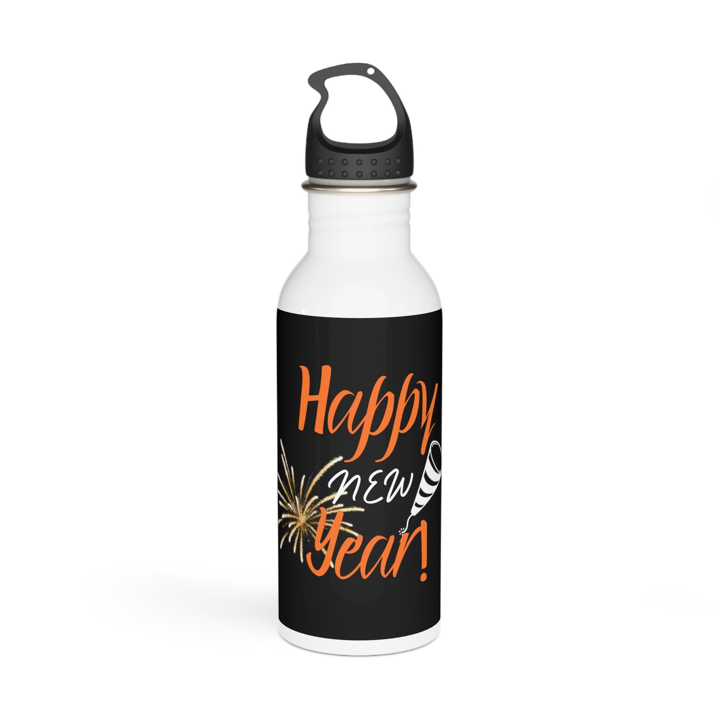 Happy New Years / Stainless Steel Water Bottle