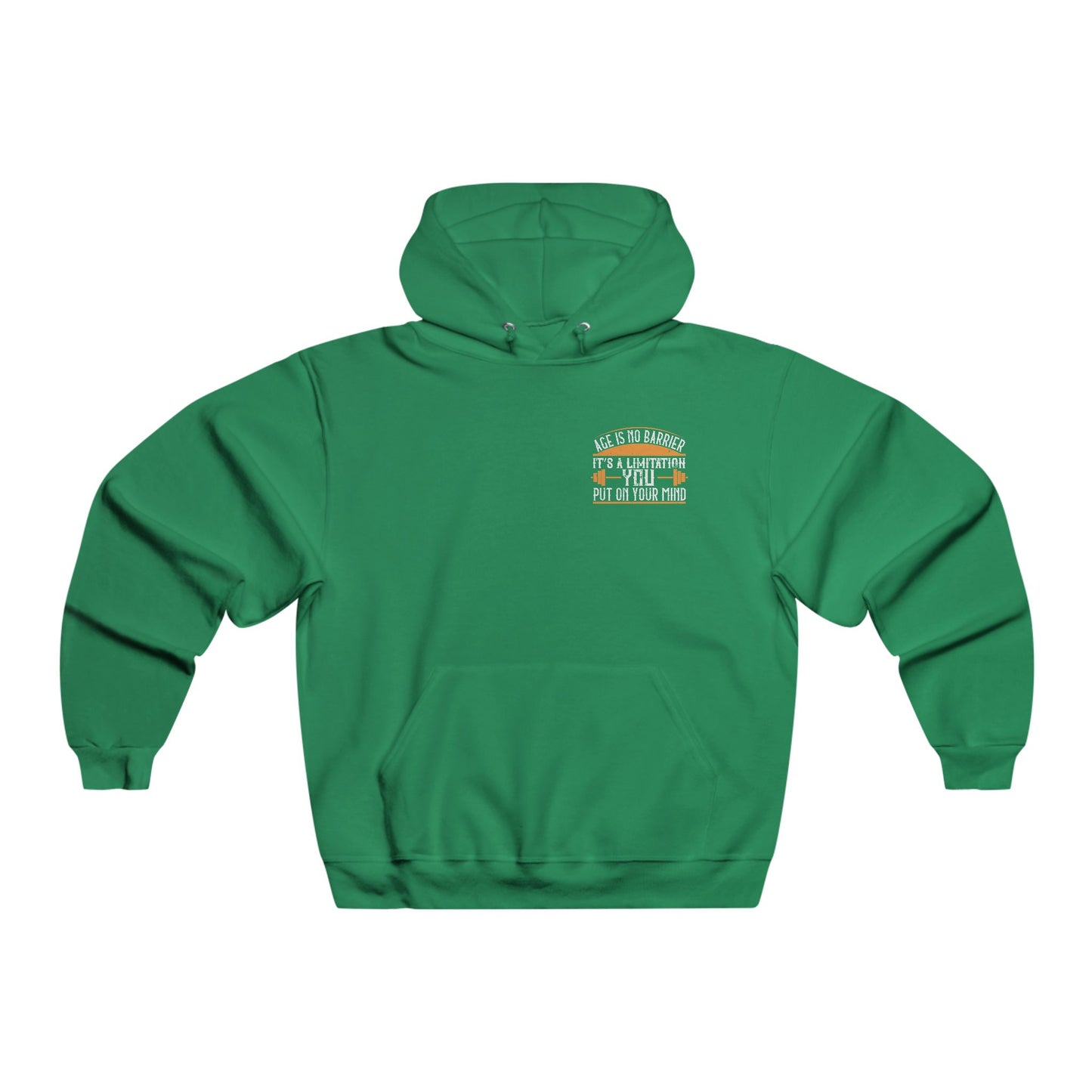 Age is no Barrier / Men's NUBLEND® Hooded Sweatshirt