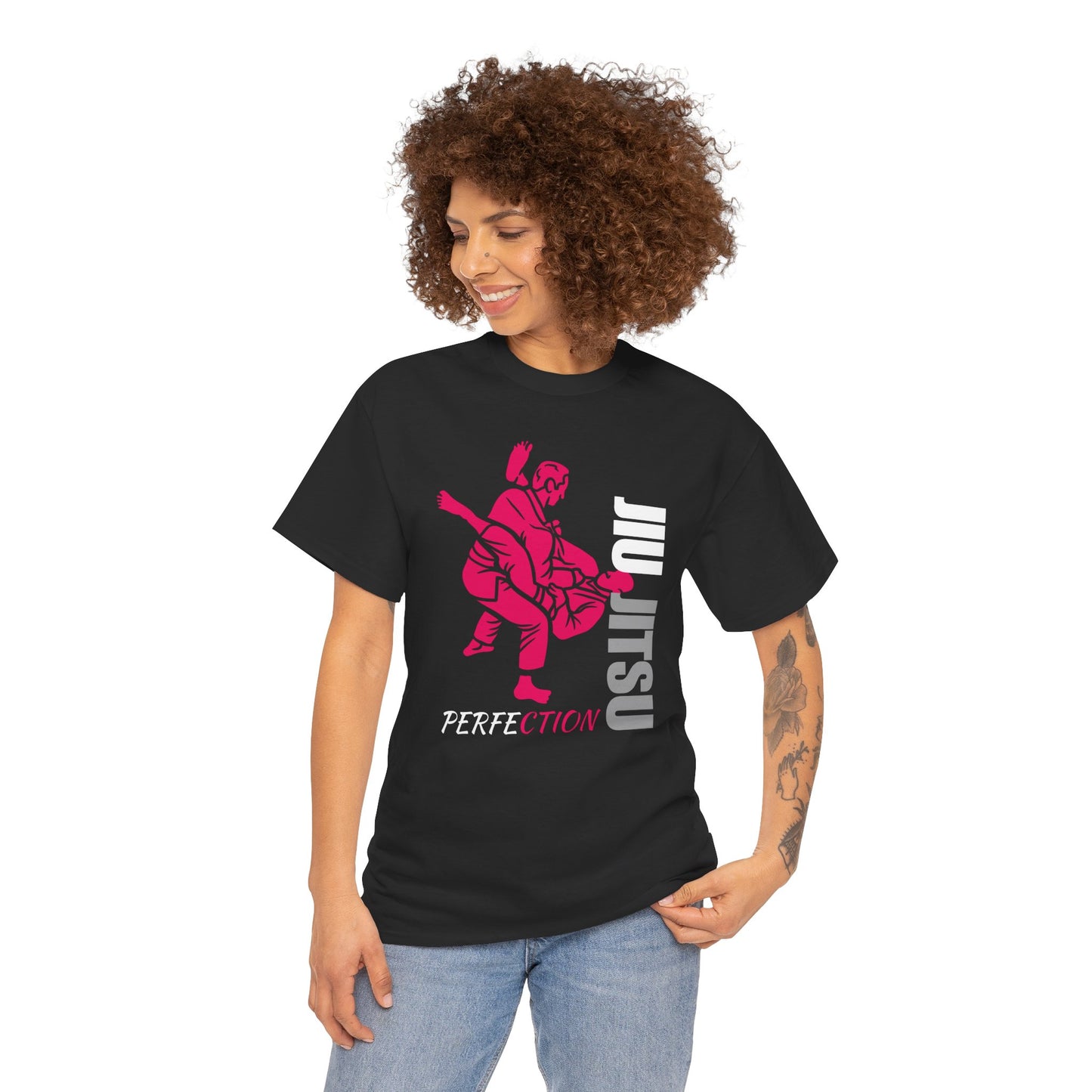 Jiu Jitsu Perfection Unisex Heavy Cotton Tee