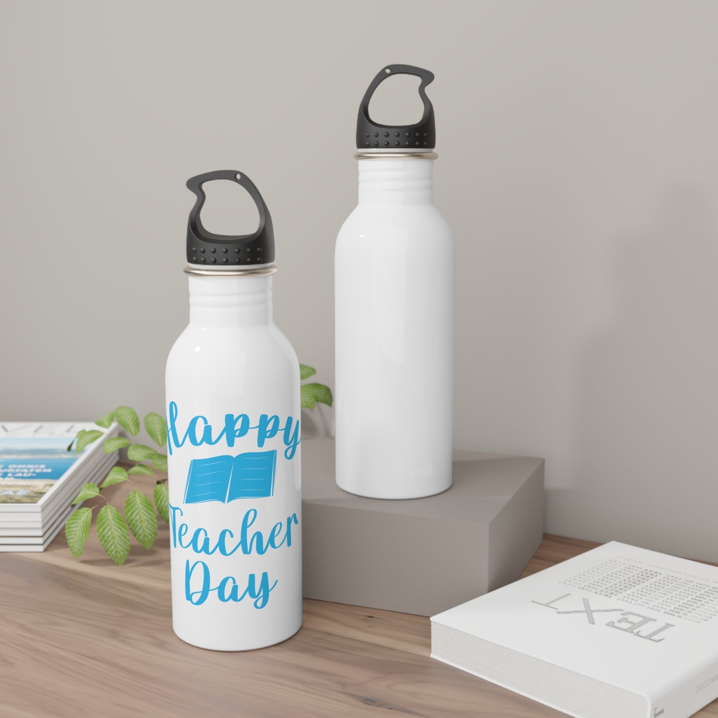 Happy Teacher Day / Stainless Steel Water Bottle