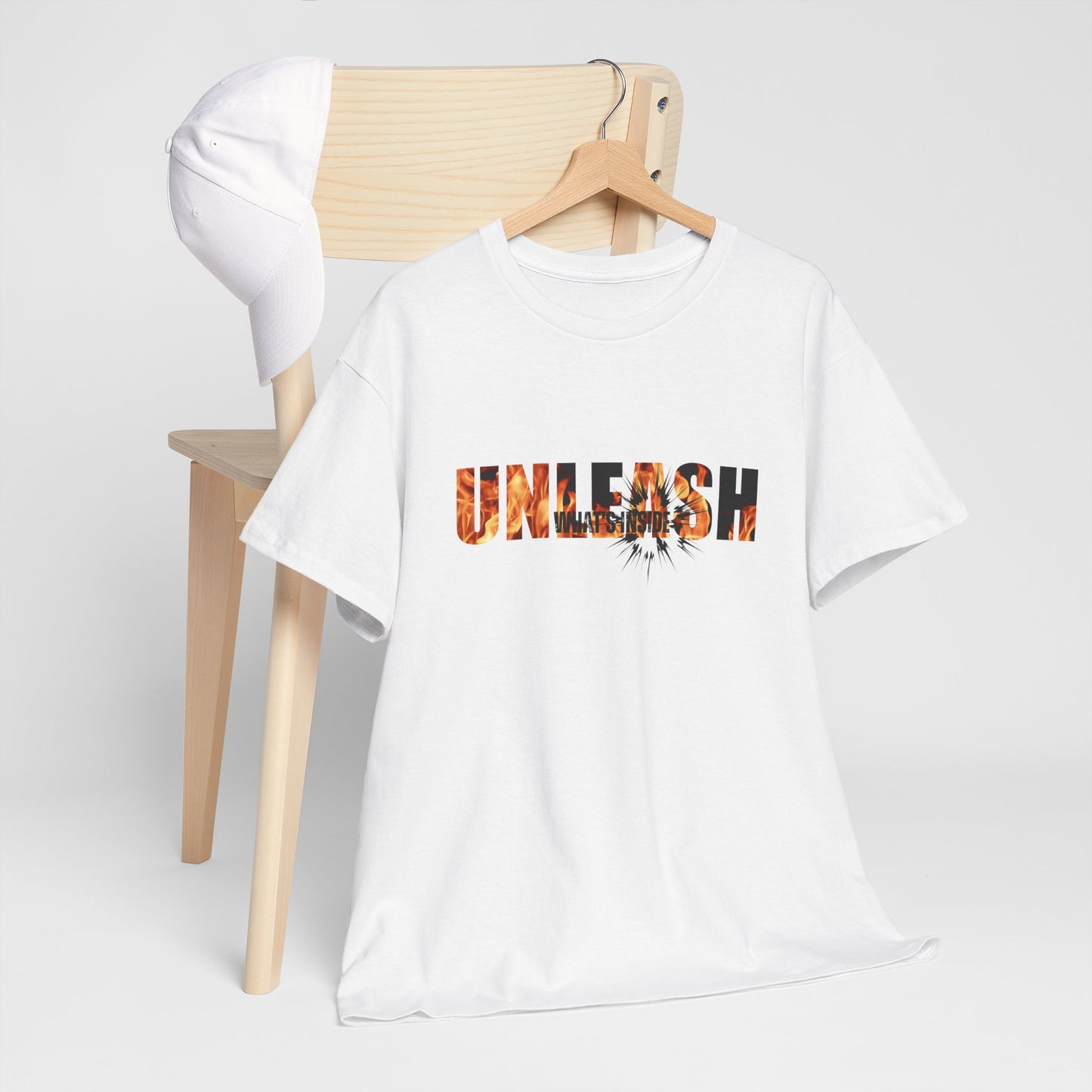 Unleash what's Inside Unisex Heavy Cotton Tee