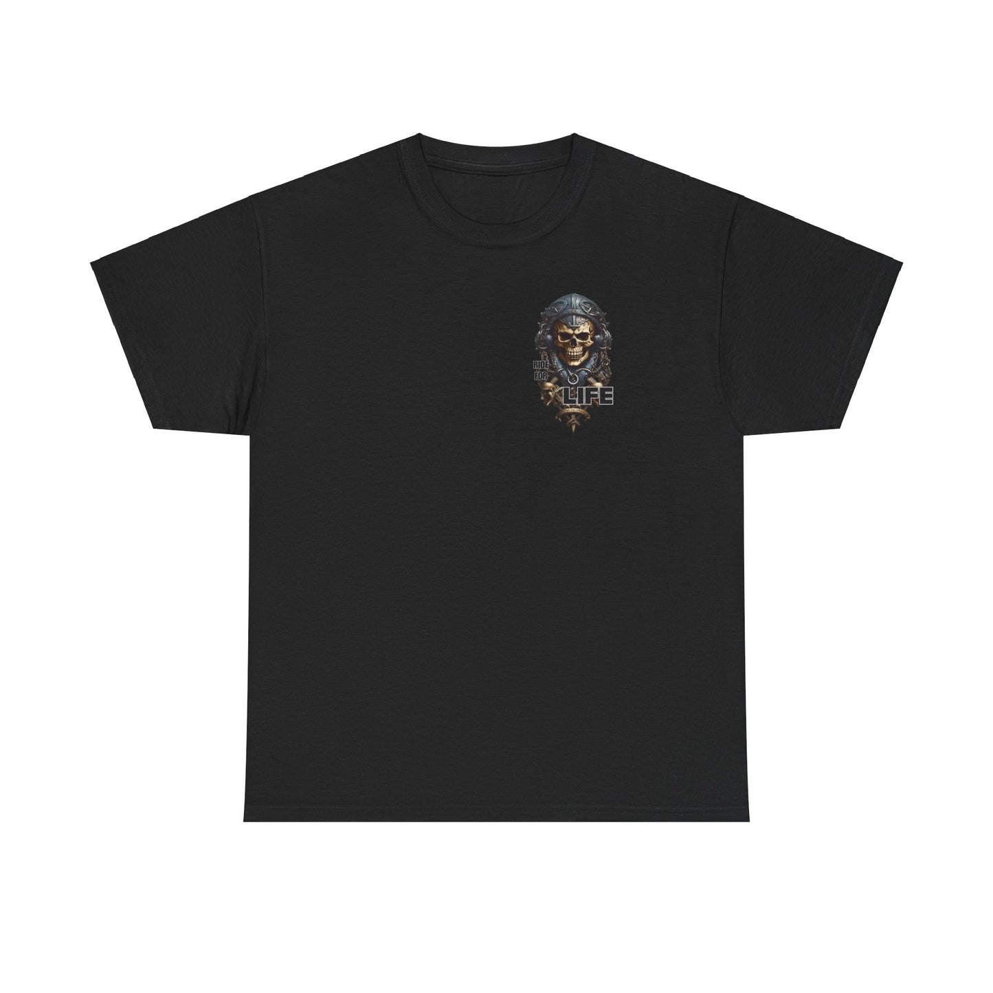 Ride for Life Unisex Heavy Cotton Tee (Made with AI)