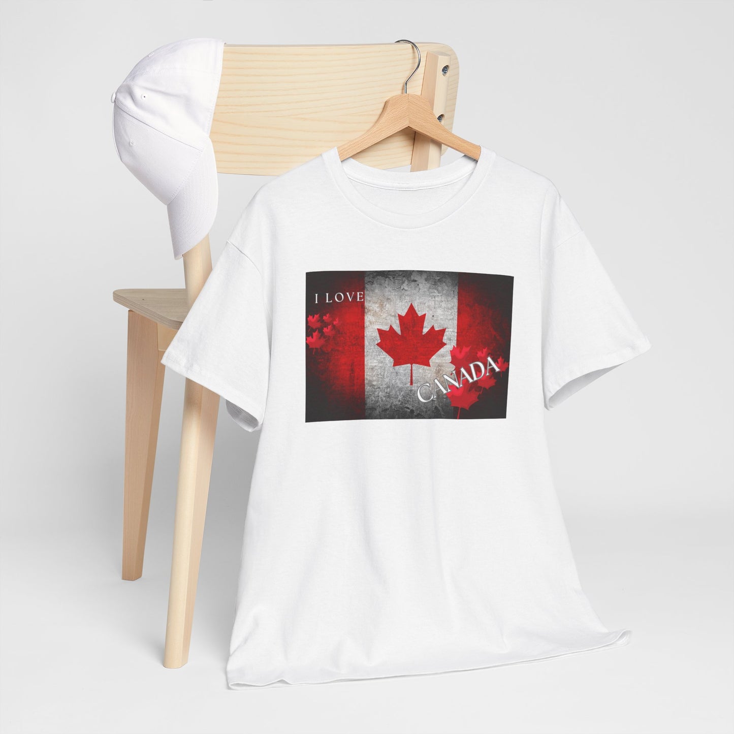 I Love Canada Unisex Heavy Cotton Tee