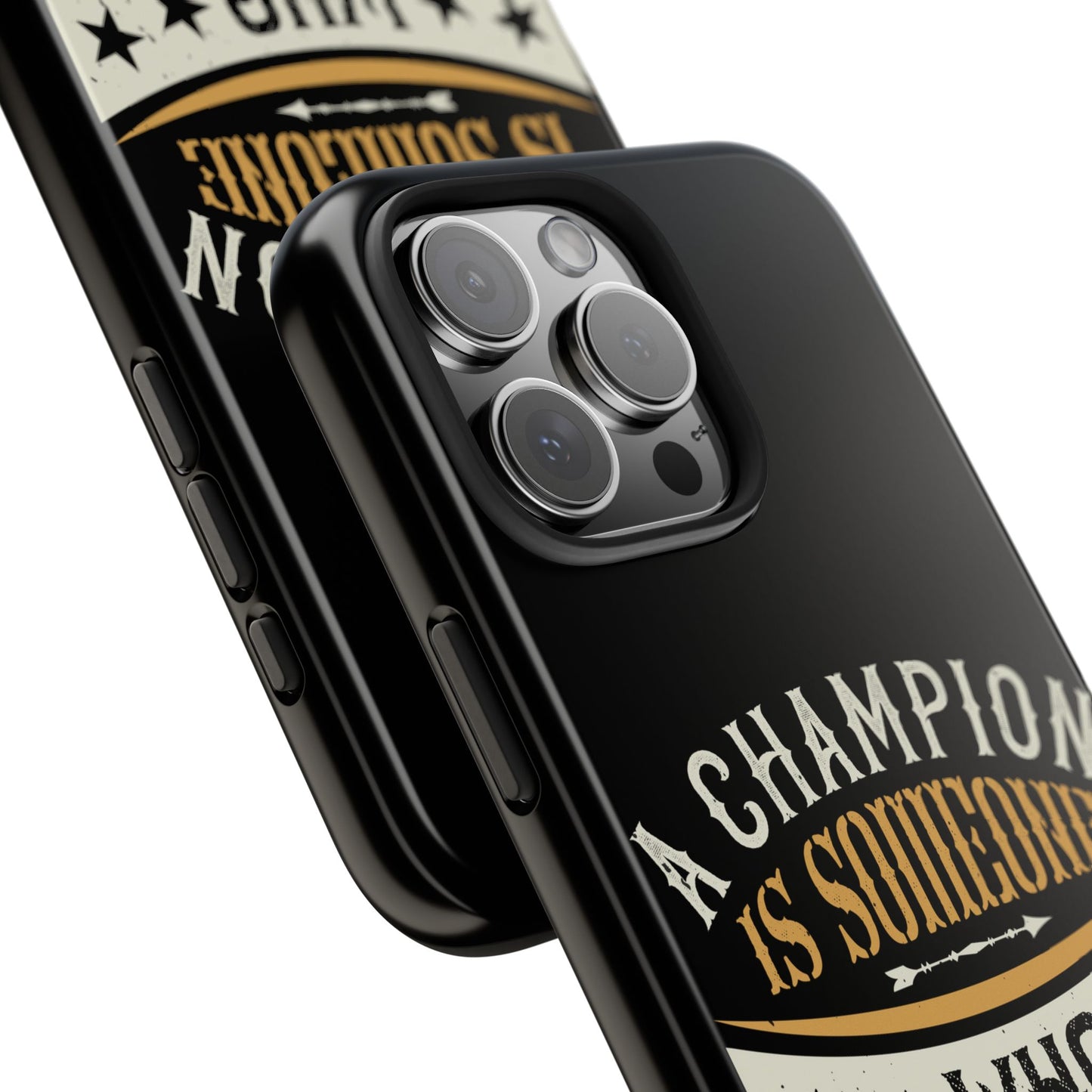 A champion is someone who gets up when he can't (Boxing)  / Tough Phone Cases