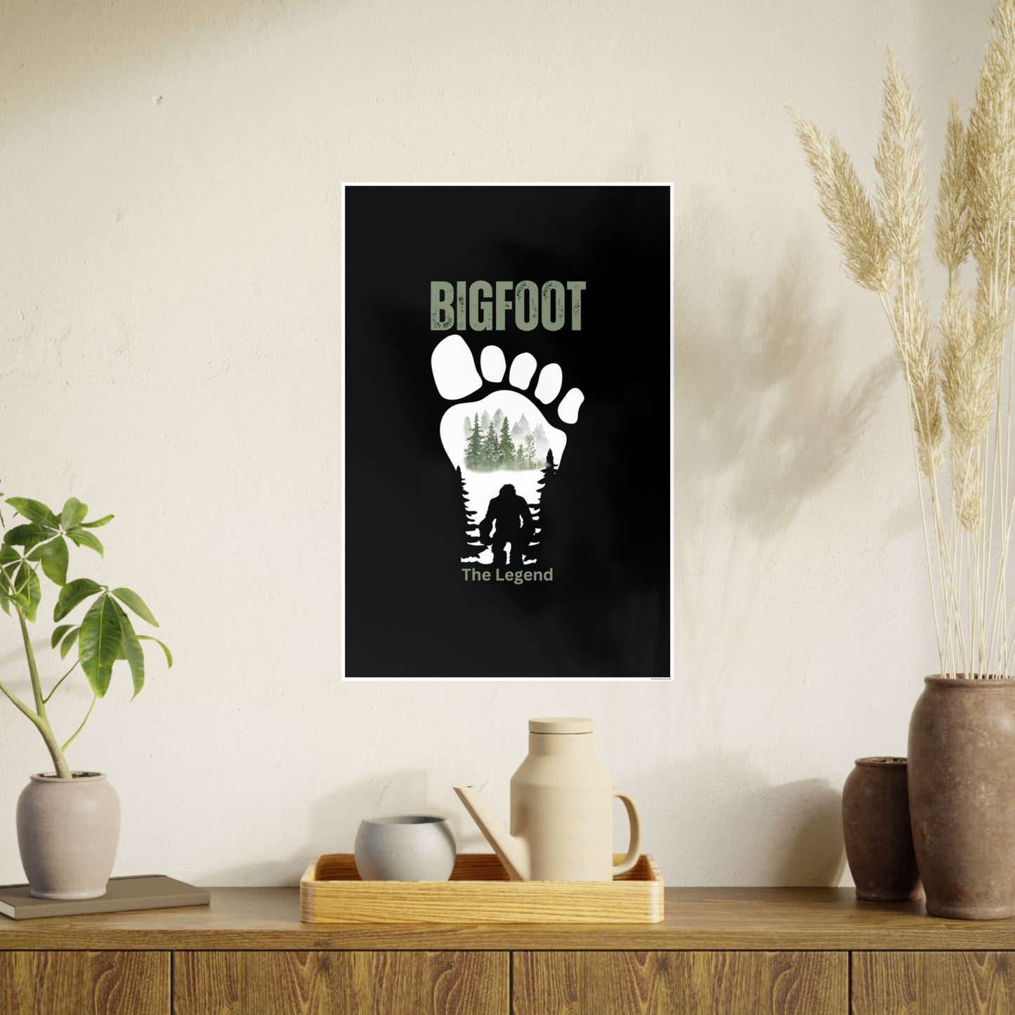 BIGFOOT The Legend / Photo Art Paper Posters