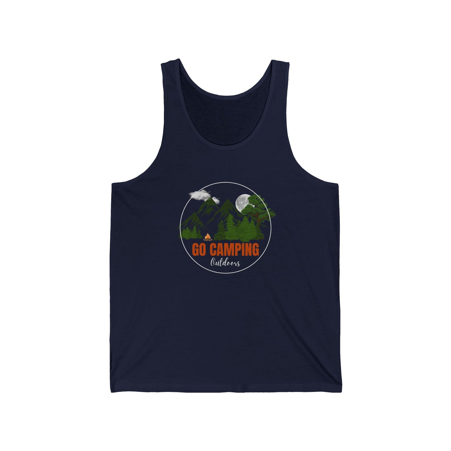 Go Camping / Outdoors / Unisex Jersey Tank