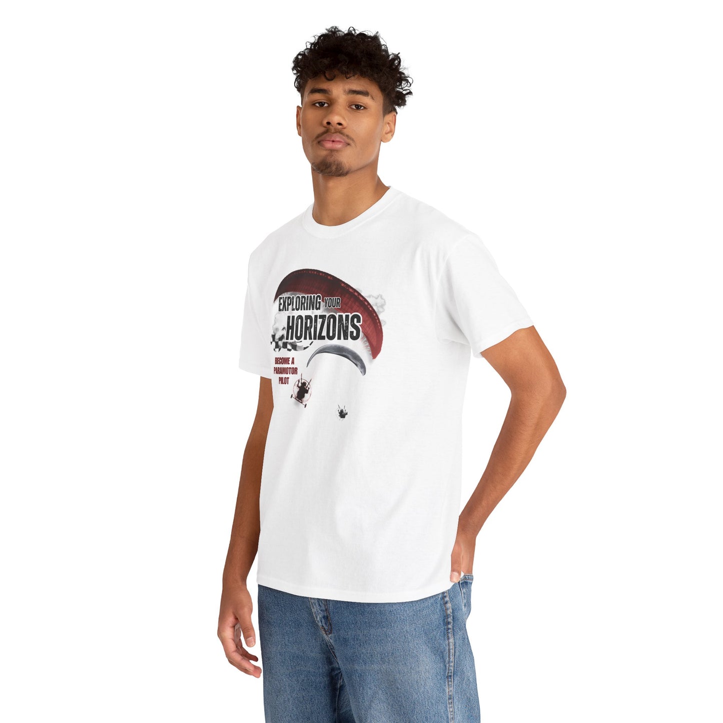 Exploring Your Horizons Unisex Heavy Cotton Tee