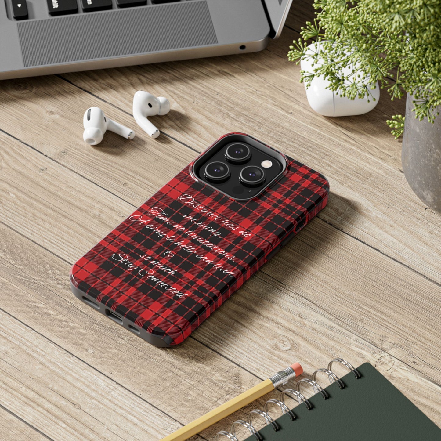 Plaid version / Tough Phone Cases