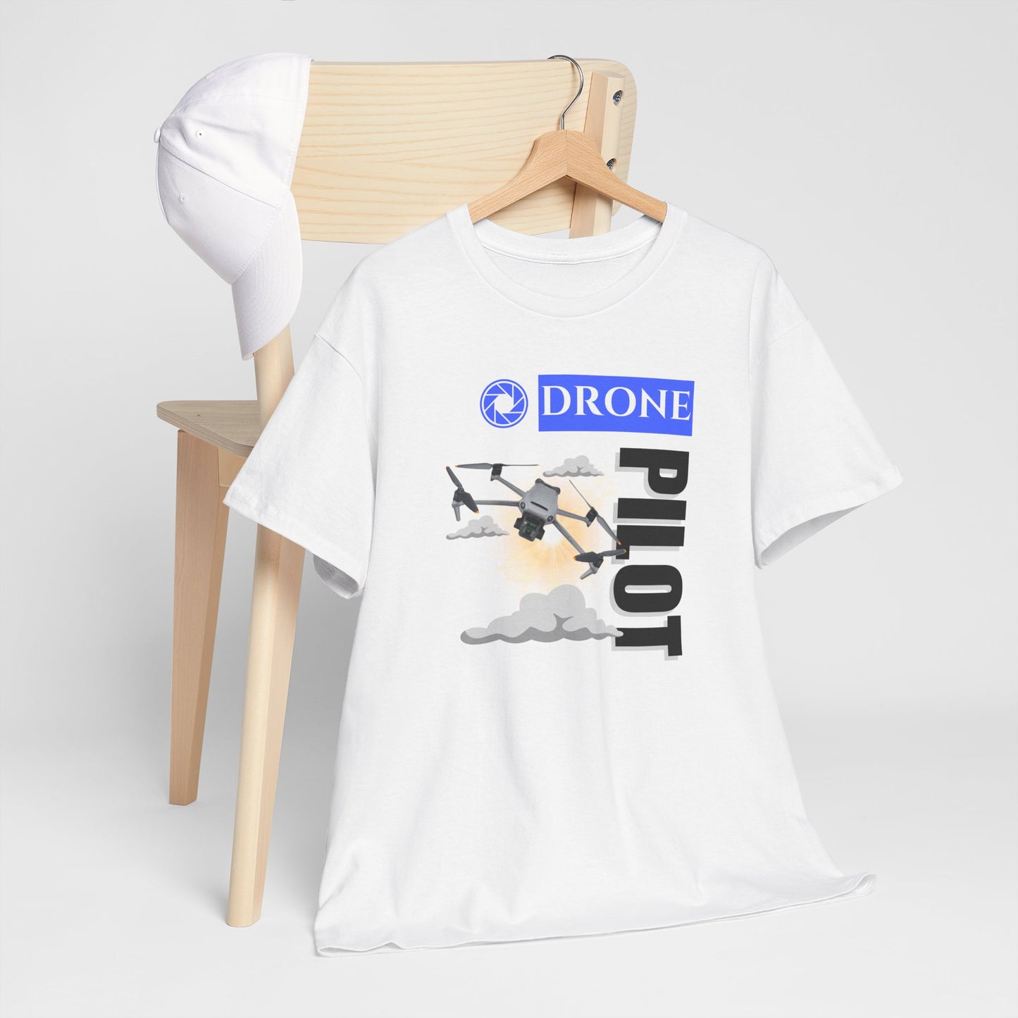 Drone Pilot Unisex Heavy Cotton Tee