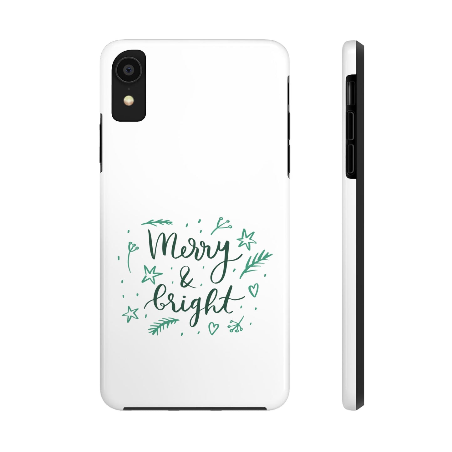 Merry and Bright (Christmas) / Tough Phone Cases