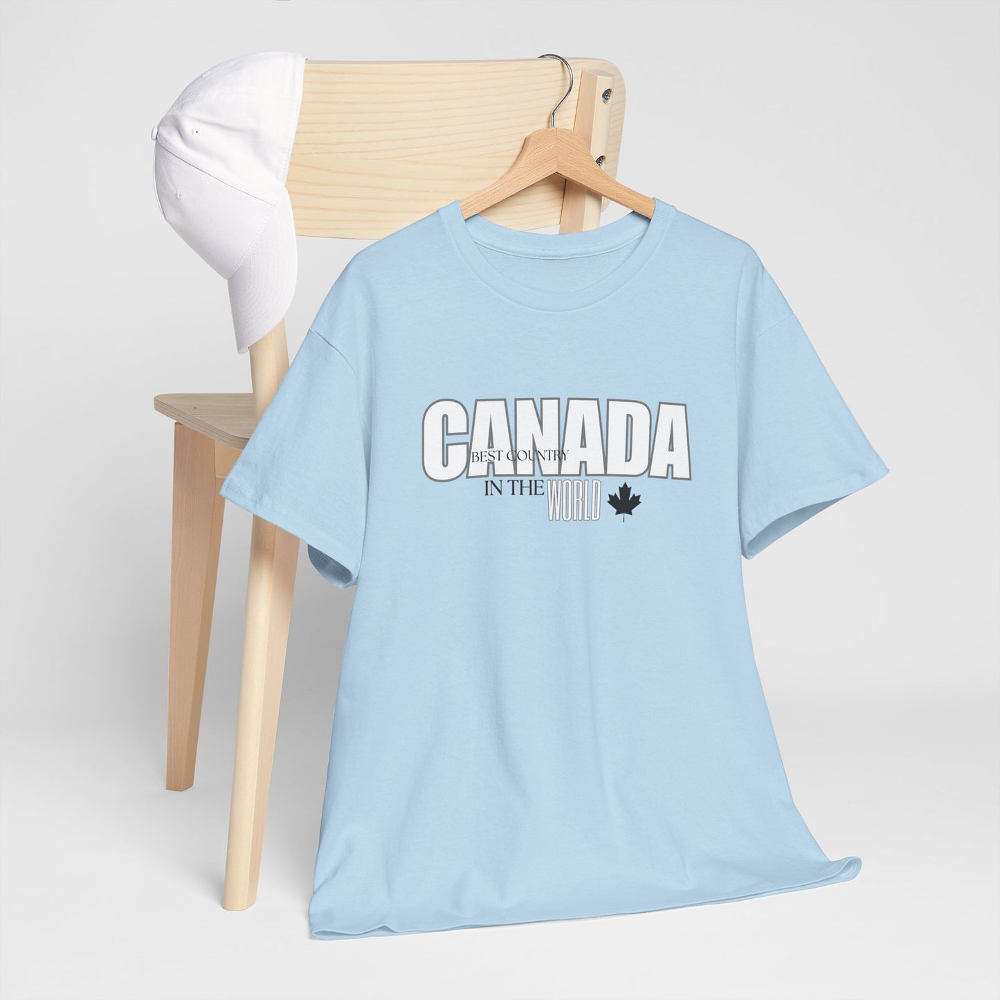 Canada Best Country In The World Unisex Heavy Cotton Tee