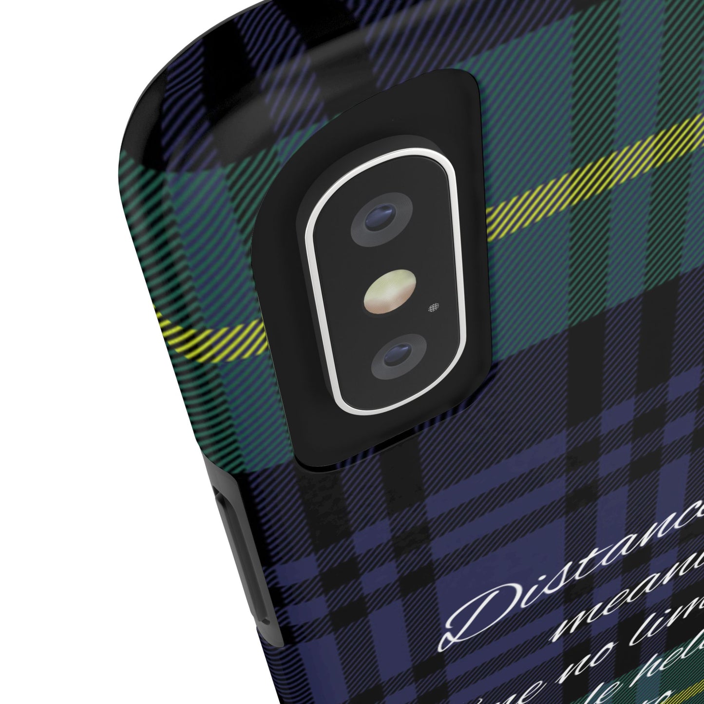 Green plaid version / Tough Phone Cases