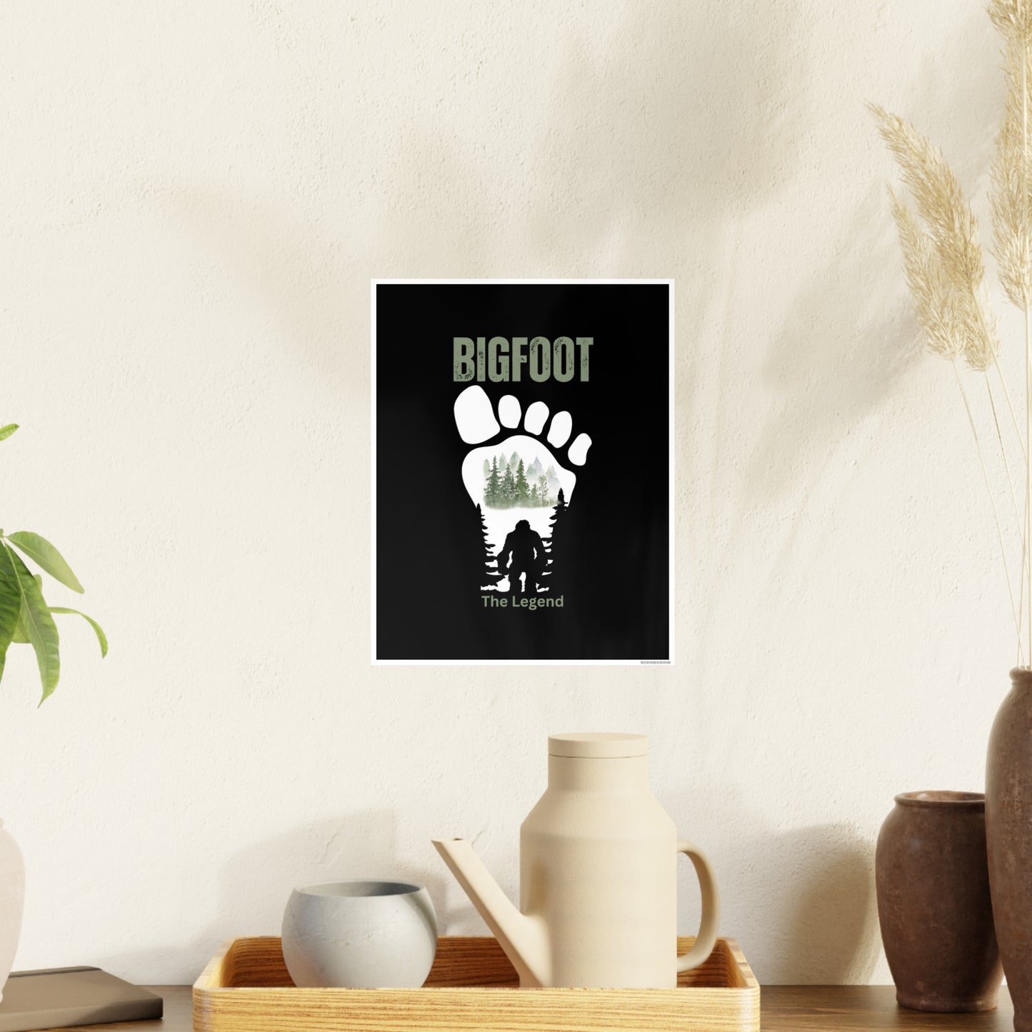BIGFOOT The Legend / Photo Art Paper Posters