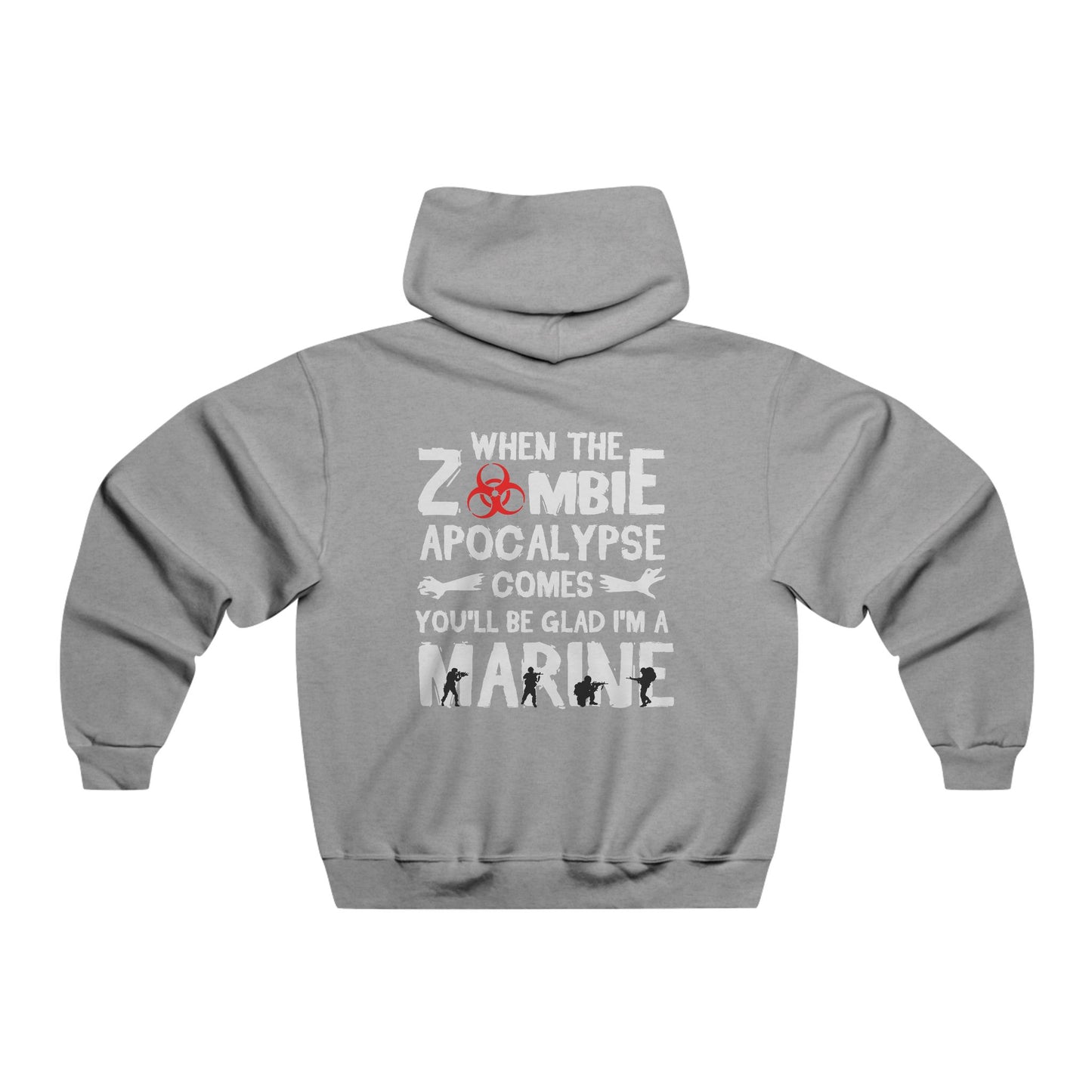 When the zombie apocolypse comes.../ Men's NUBLEND® Hooded Sweatshirt