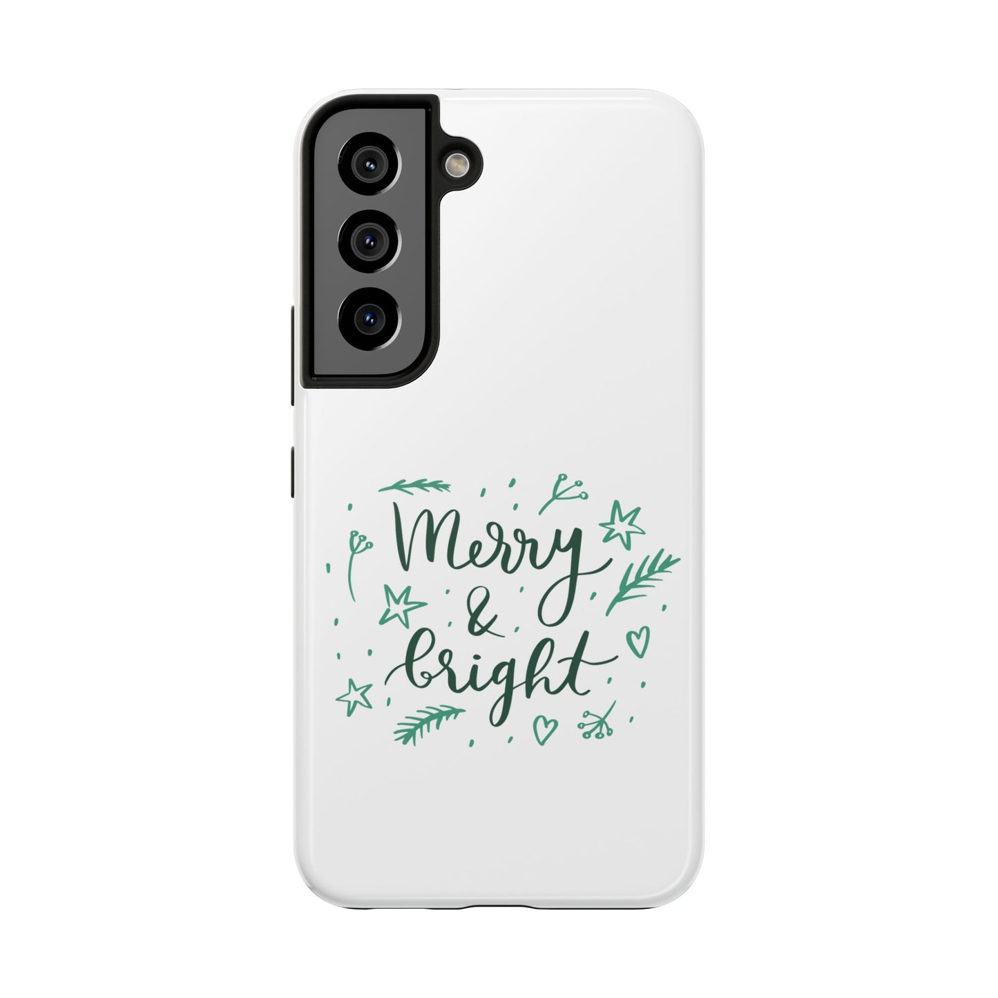 Merry and Bright (Christmas) / Tough Phone Cases