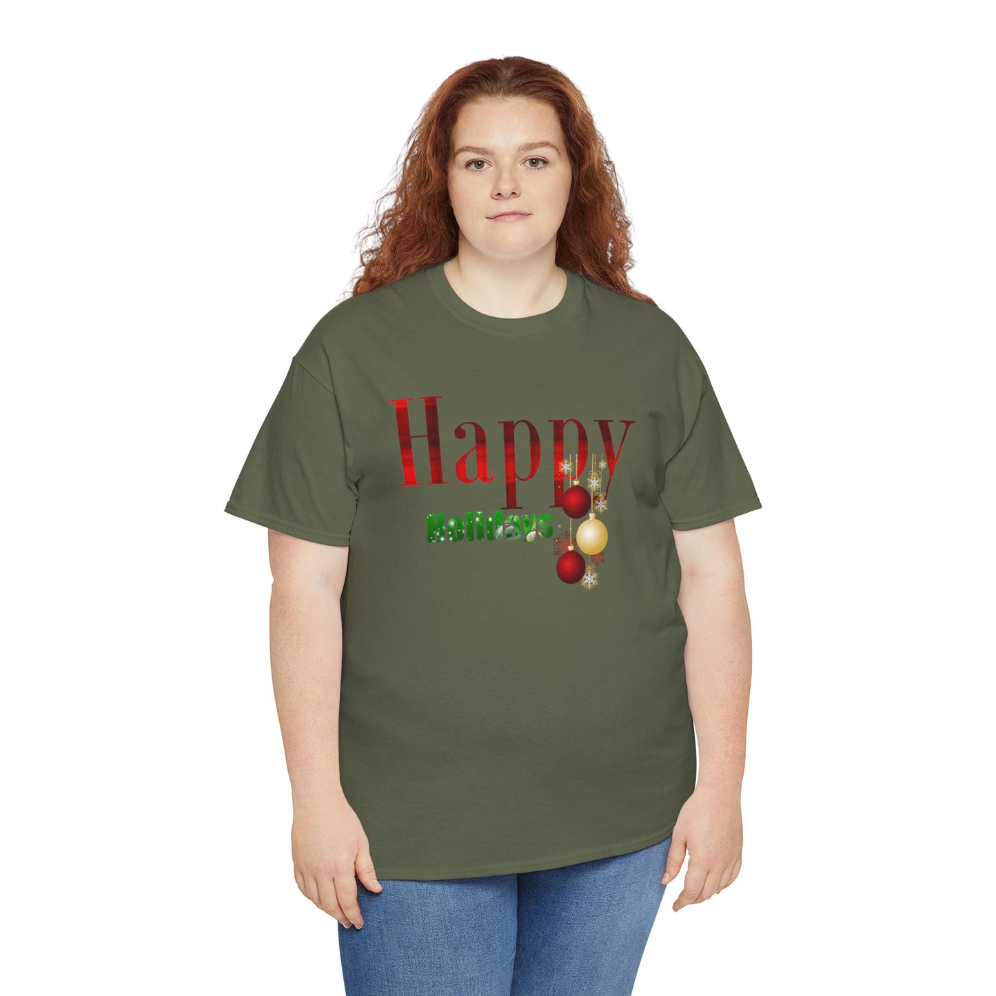 Happy Holidays / Unisex Heavy Cotton Tee