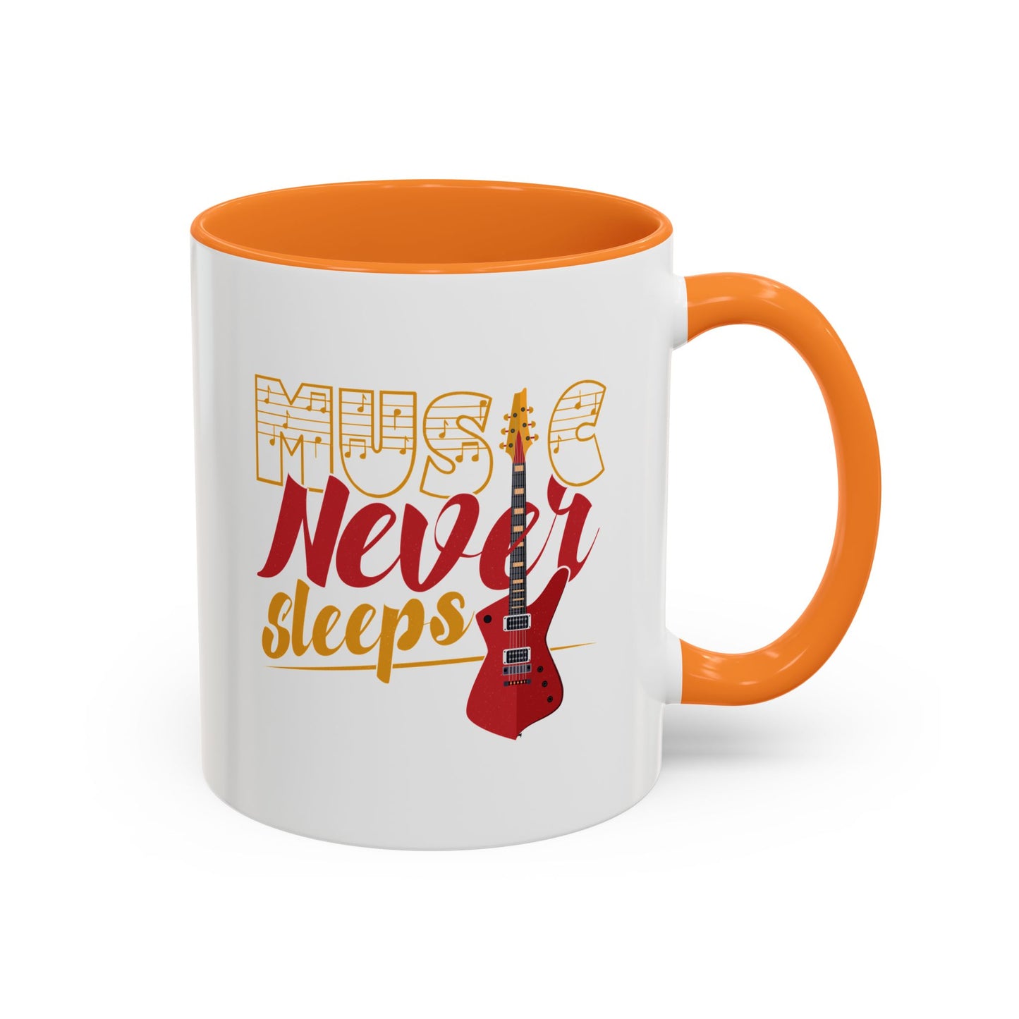 Music Never Sleeps / Colorful Mugs (11oz, 15oz)