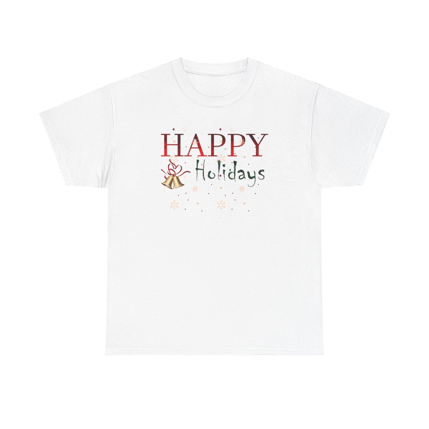 Happy Holidays Unisex Heavy Cotton Tee