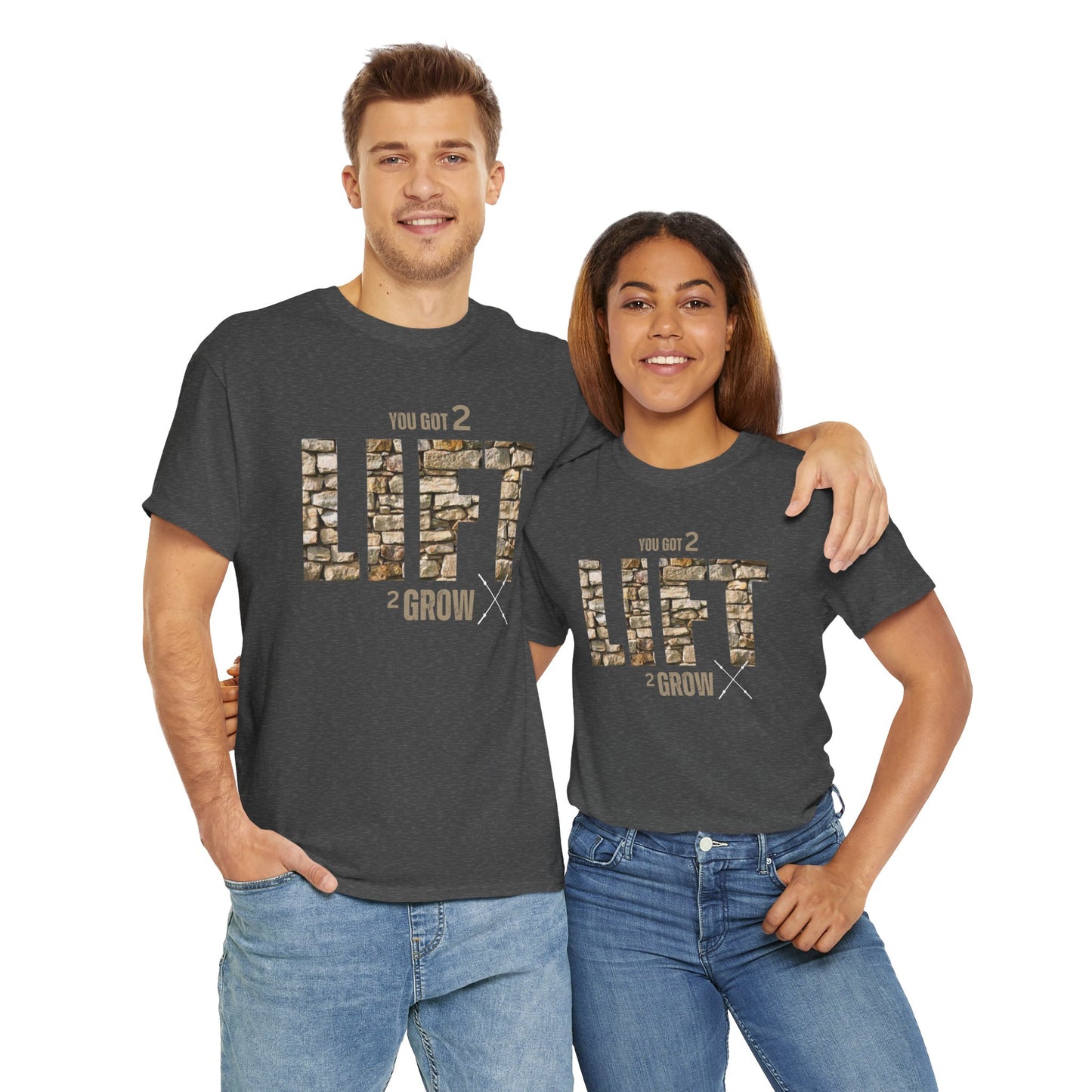 You have 2 LIFT 2 grow Unisex Heavy Cotton Tee