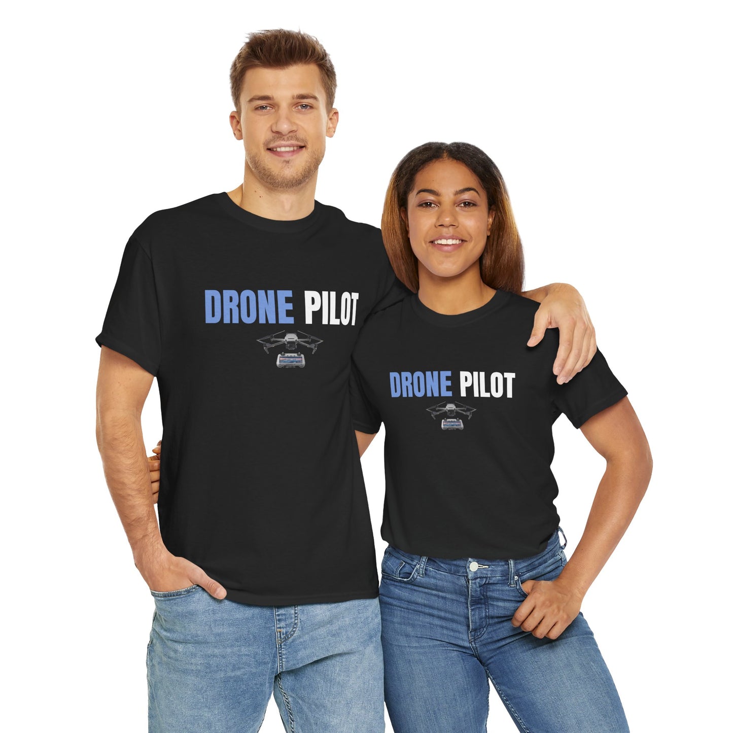 Drone Pilot Unisex Heavy Cotton Tee