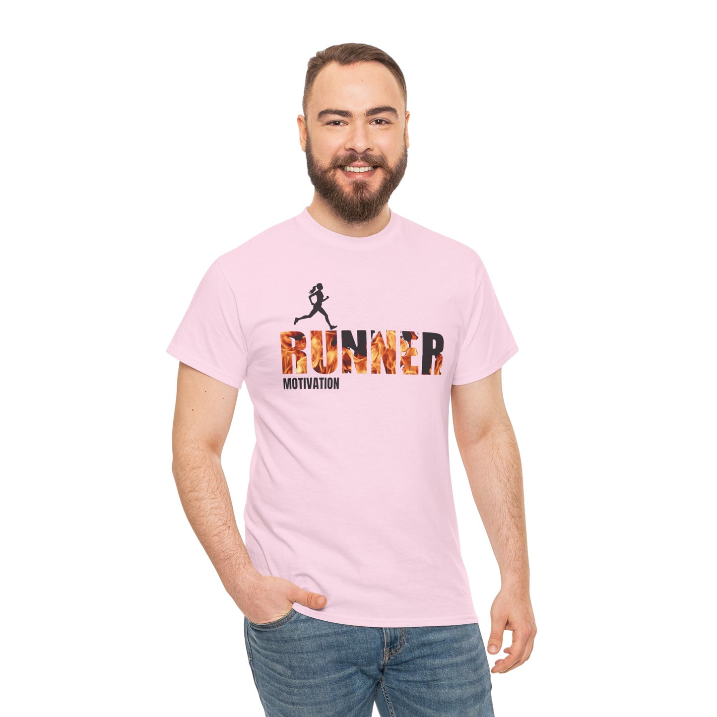 I am a Runner Unisex Heavy Cotton Tee