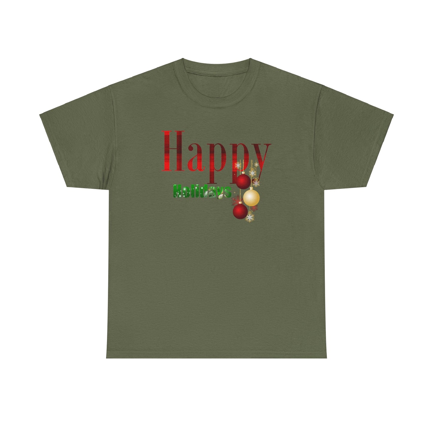 Happy Holidays / Unisex Heavy Cotton Tee