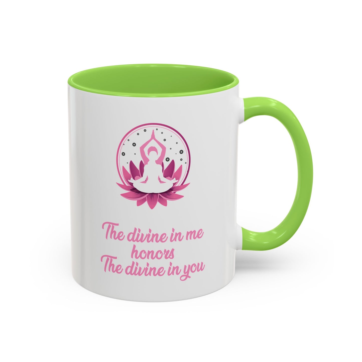 The divine in me honors the divine in you / Colorful Mugs (11oz, 15oz)