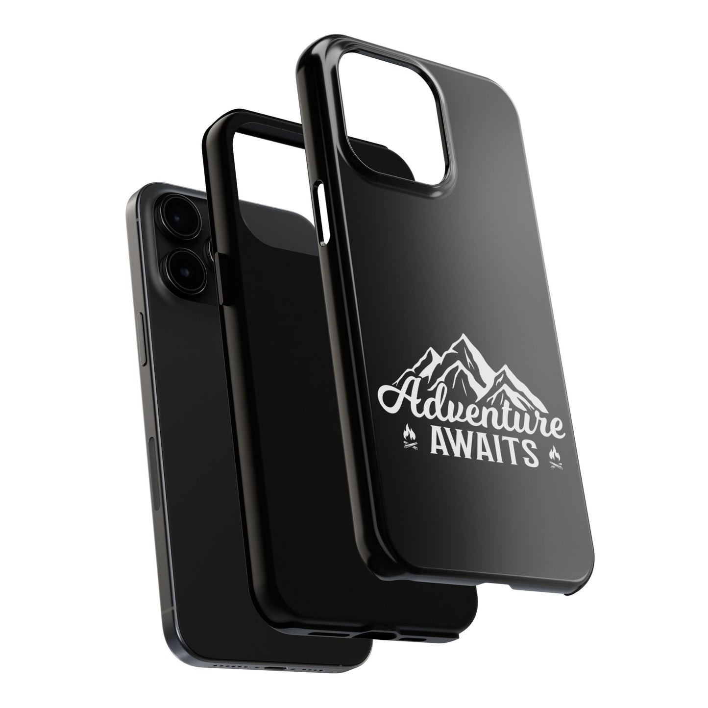 Adventure awaits (Camping)  / Tough Phone Cases