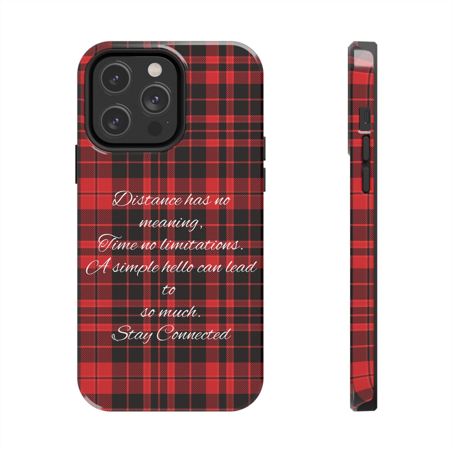 Plaid version / Tough Phone Cases