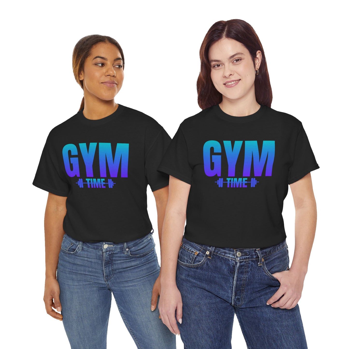 Gym Time / Bodybuilding Unisex Heavy Cotton Tee