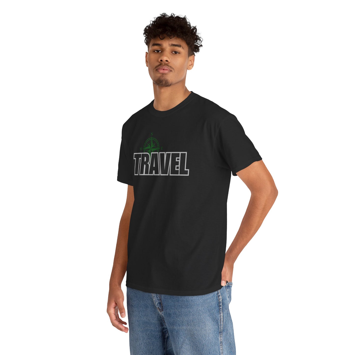 Travel Unisex Heavy Cotton Tee