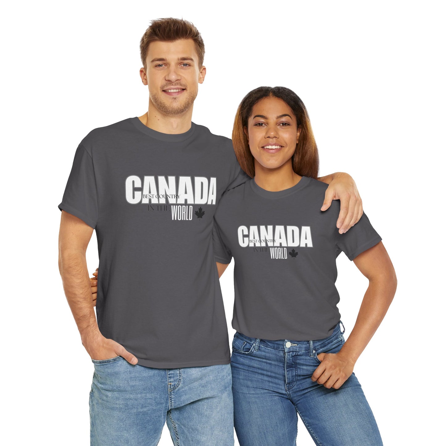 Canada Best Country In The World Unisex Heavy Cotton Tee